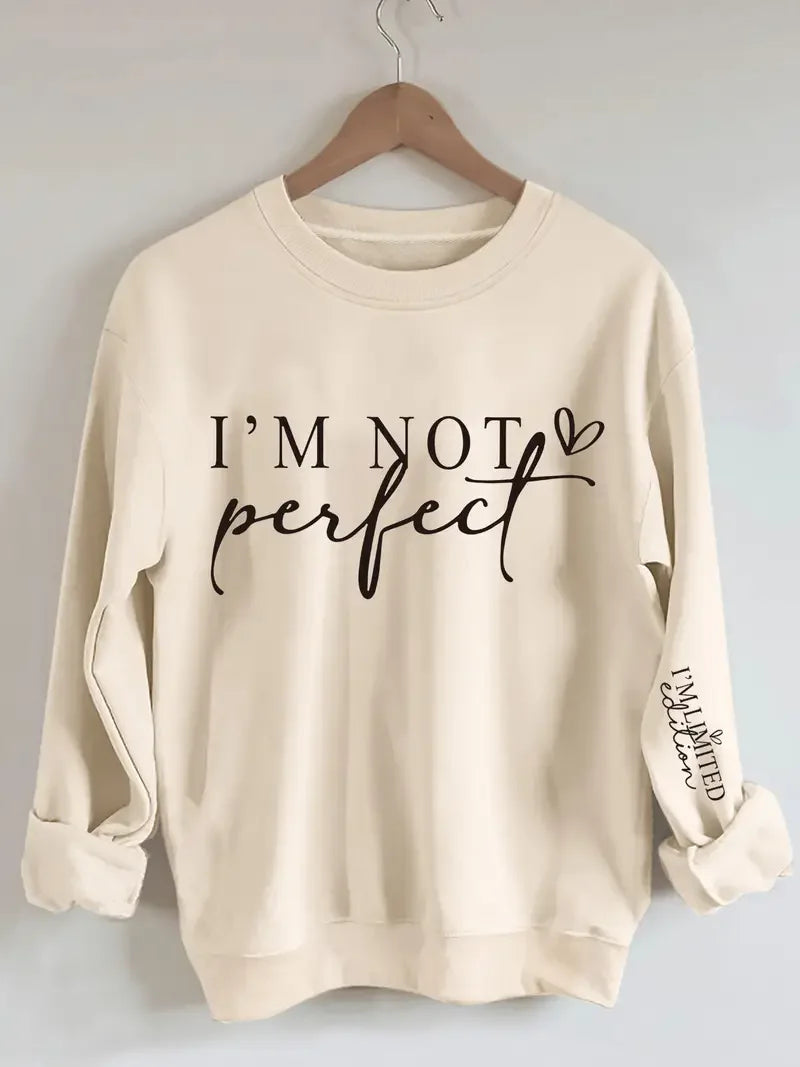Hoodie Female Letter Print
