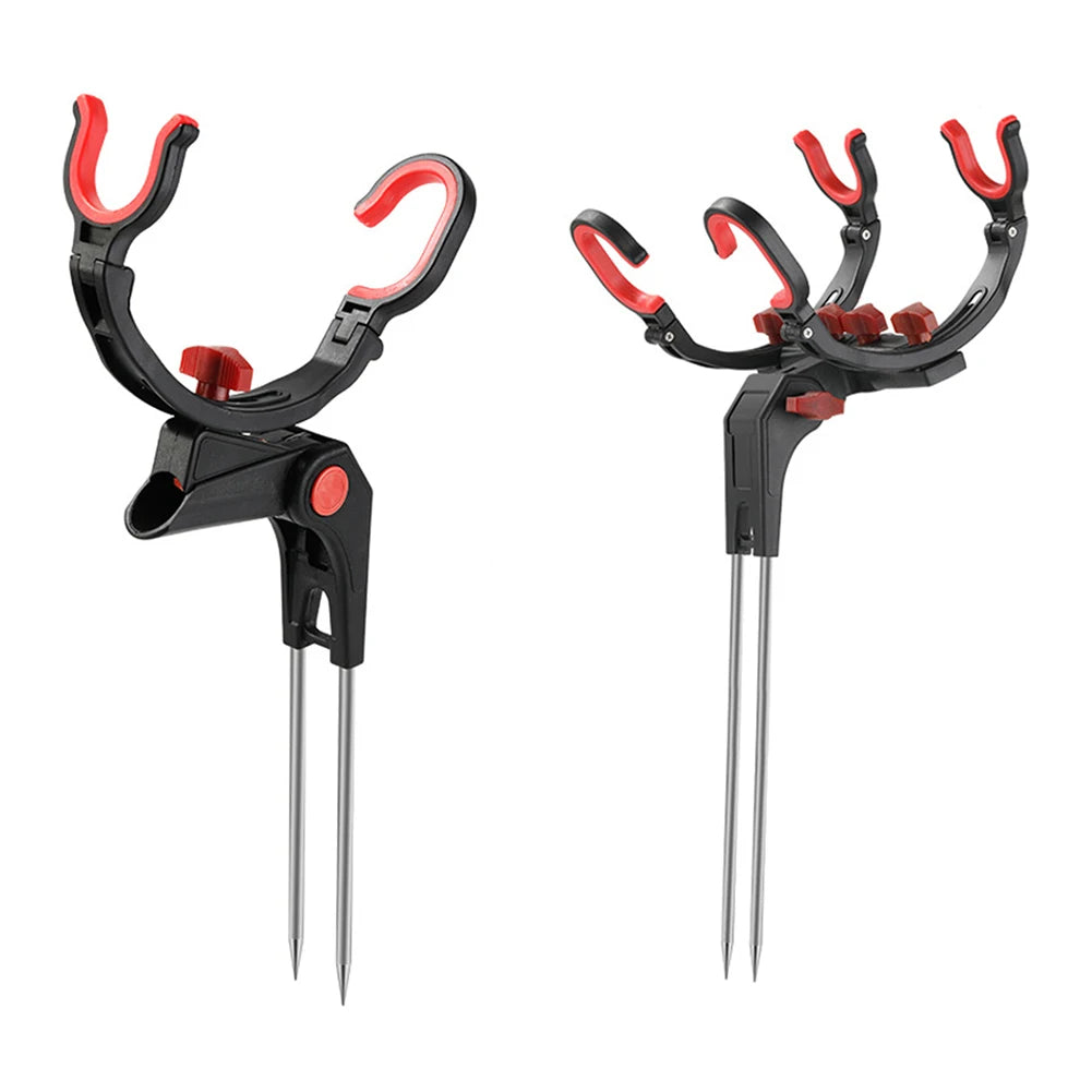 Fishing Fixed Pole Holder Foldable Bracket Sea Lake Single/Double