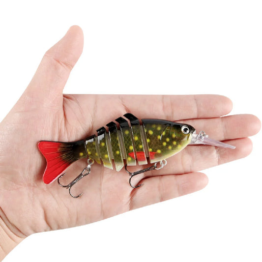 1Pcs Swim Bait Fishing Lures Wobblers 12cm 17g Artificial