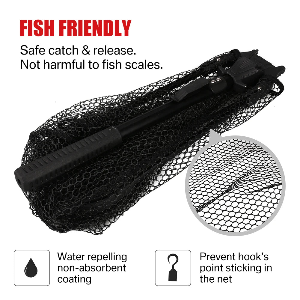 190cm 92cm 55cm Telescopic Landing Net Folding Fishing Pole