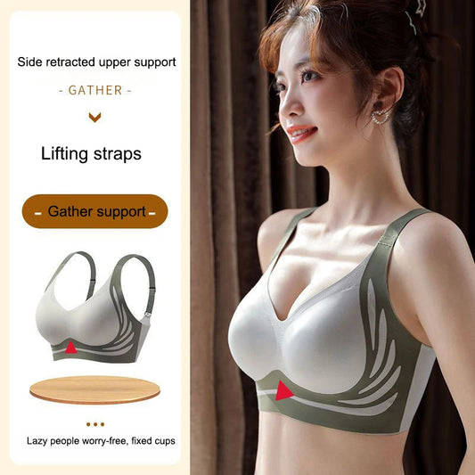 FINETOO Super Gather Draadloze Push-up BH Voor Dames