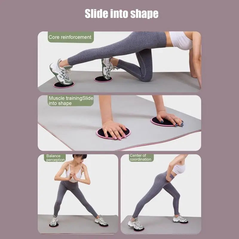 Fitness Foot Balance Sliding Discs Workout Accessories
