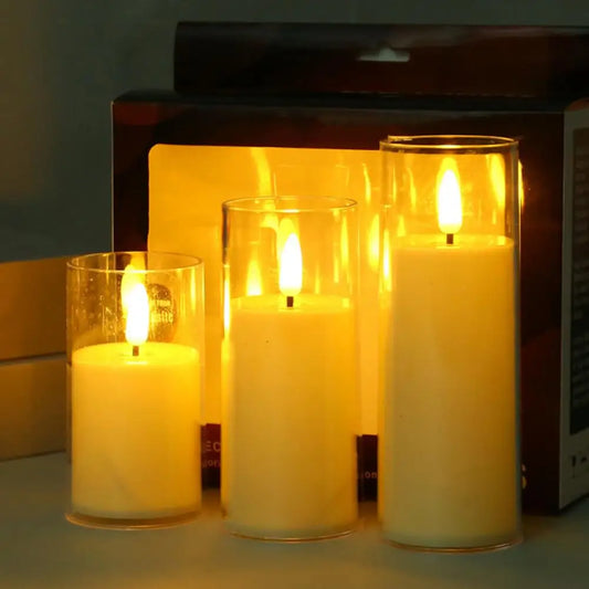 LED Candle Lamp Realistic Looking Flameless