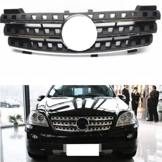 Front bumper grille ventilation network For Mercedes-Benz ML-Class