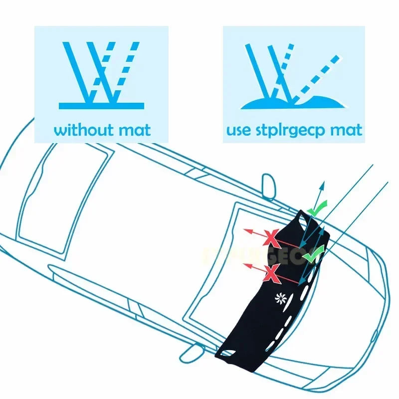 Dashboard Cover Protective Pad for CHERY JETOUR X70