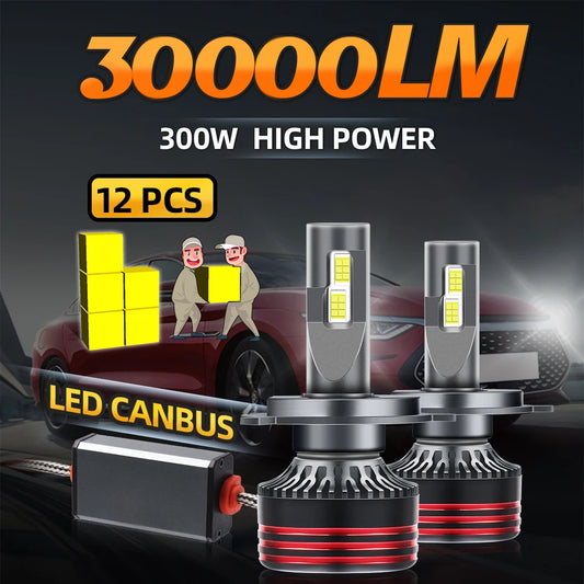 H1 H7 H11 LED Headlight 9005 9006 9007 H13 H4 LED