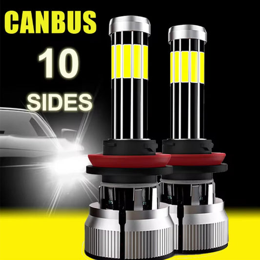 led hb4 9006 headlight lamp kit h7 led 360 super bright