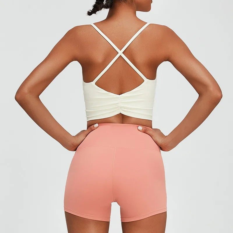 New Sports Underwear Female Cross Back Undershirt