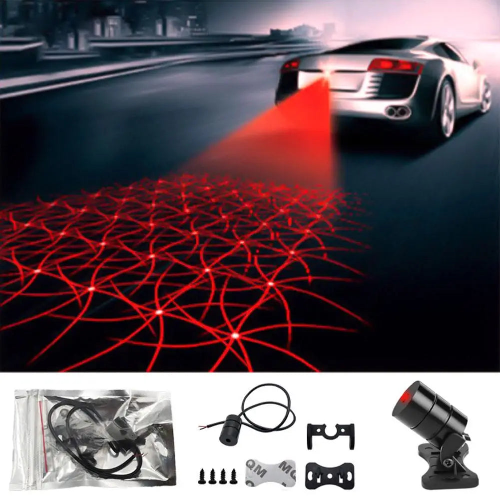 Car Decoration Lamp Auto Motorcycle Laser Fog Lights