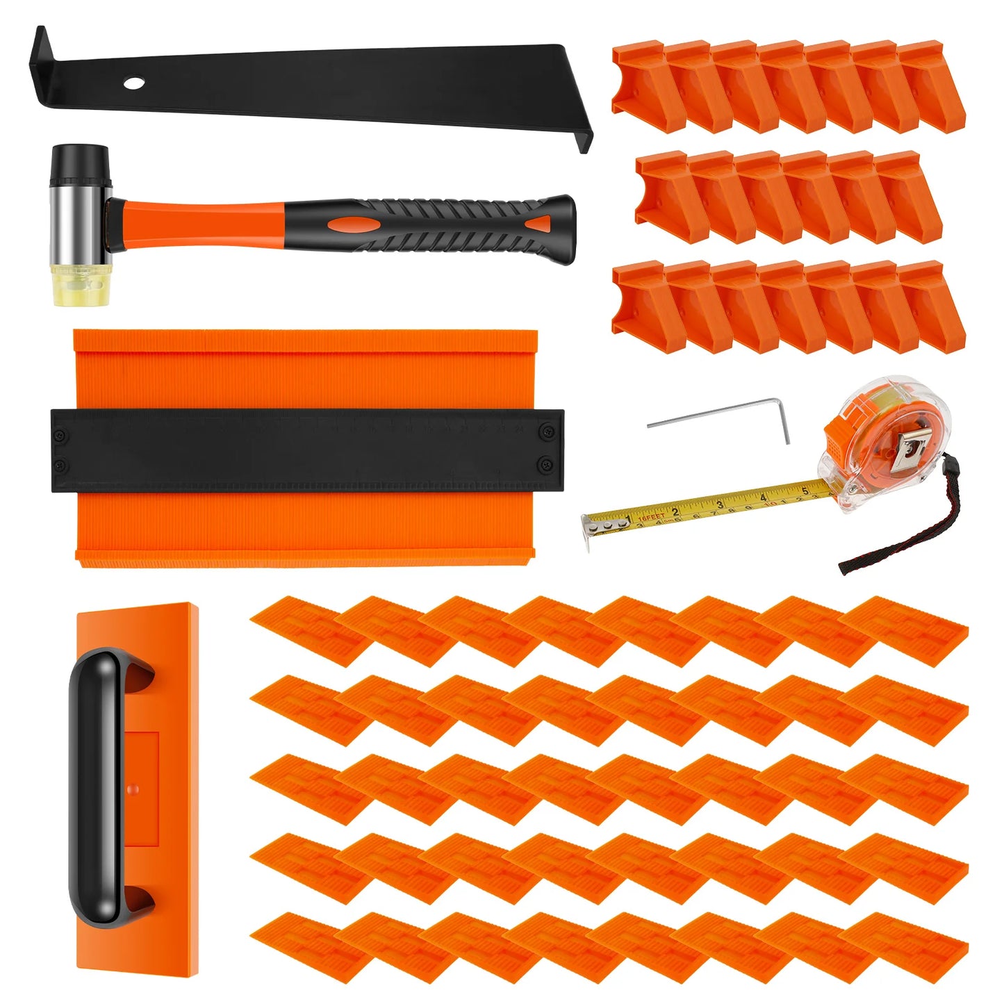 Wood Laminate Flooring Installation Tool Floor Fitting Kit