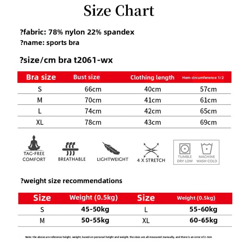Fashion Sports Underwear Women Shockproof Gathering