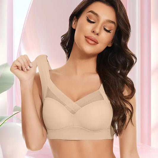 Vrouwen Posture Bra Draadloze Ergonomische Push-Up