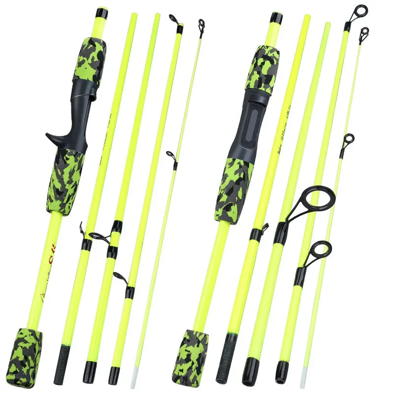 Sougayilang 5 Section Spinning Casting Fishing