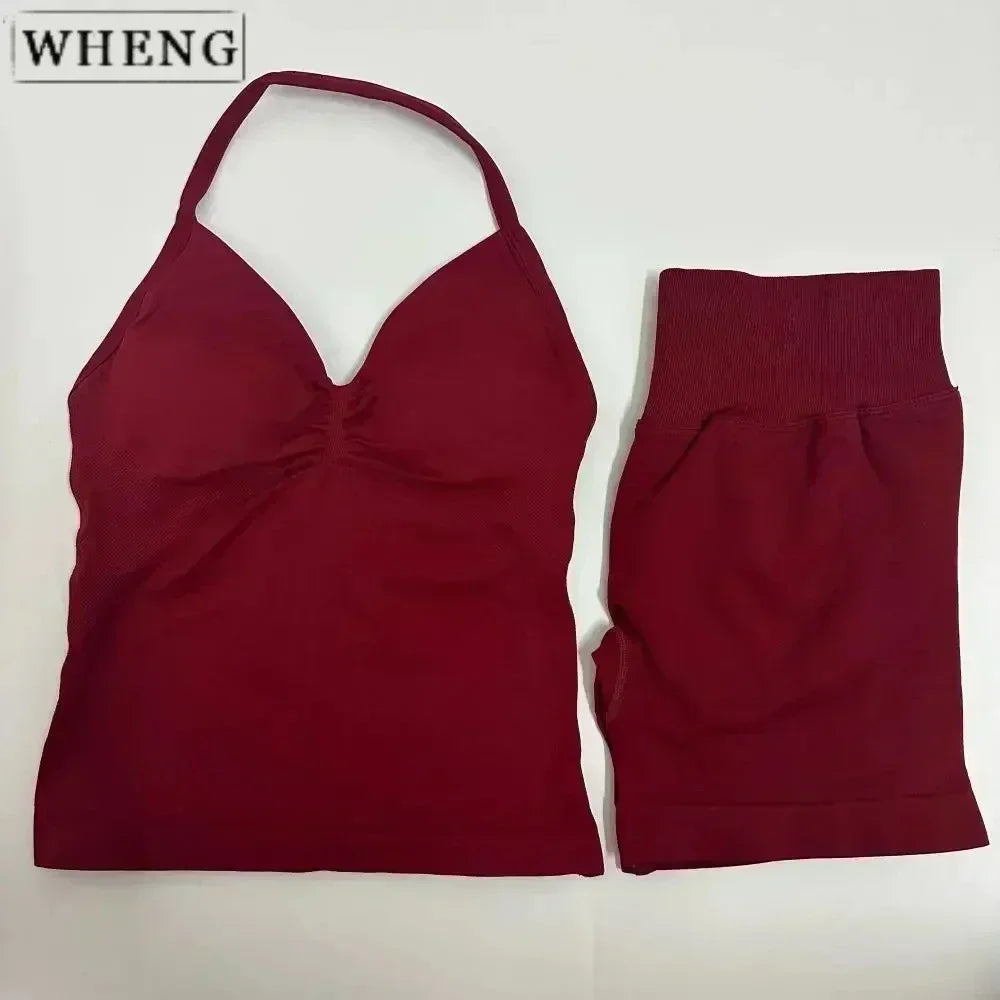 Summer fitness shape  beautiful shoulder straps