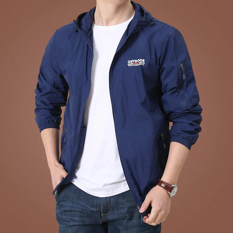 Summer Sun Jacket Men Outdoor