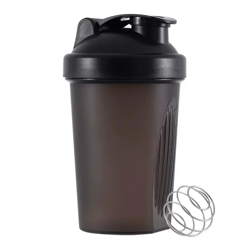 Sport Shaker Bottle 400ML Whey Protein Powder Mixing Bottle