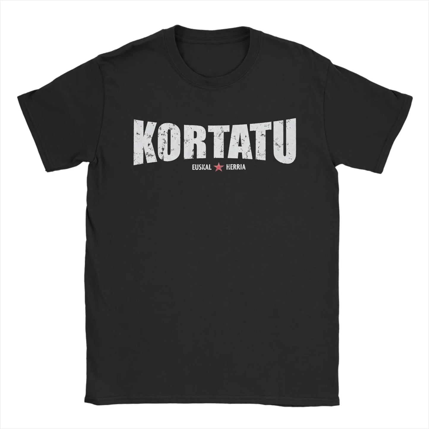 Kortatu Music T-Shirts Men  Funny Cotton Tees Round Neck