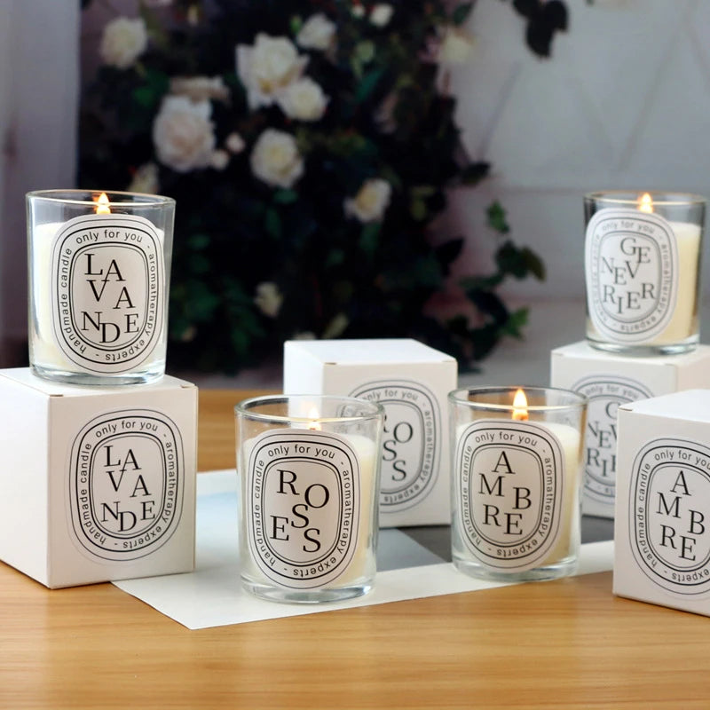 1pc 50g Romantic Transparent Scented Candles