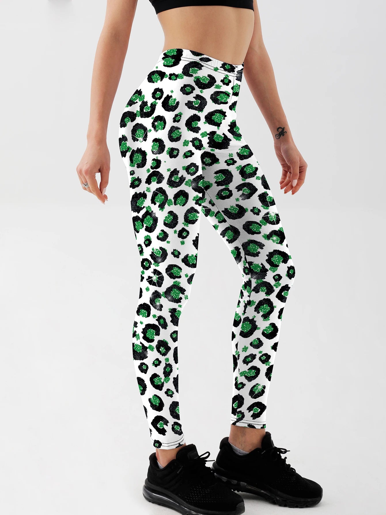 Women Leopard Printed Leggings For Fitness