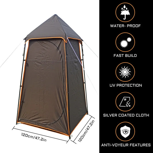 Heavy Duty Shower Tent Outdoor Camping Portable Toilet Tent