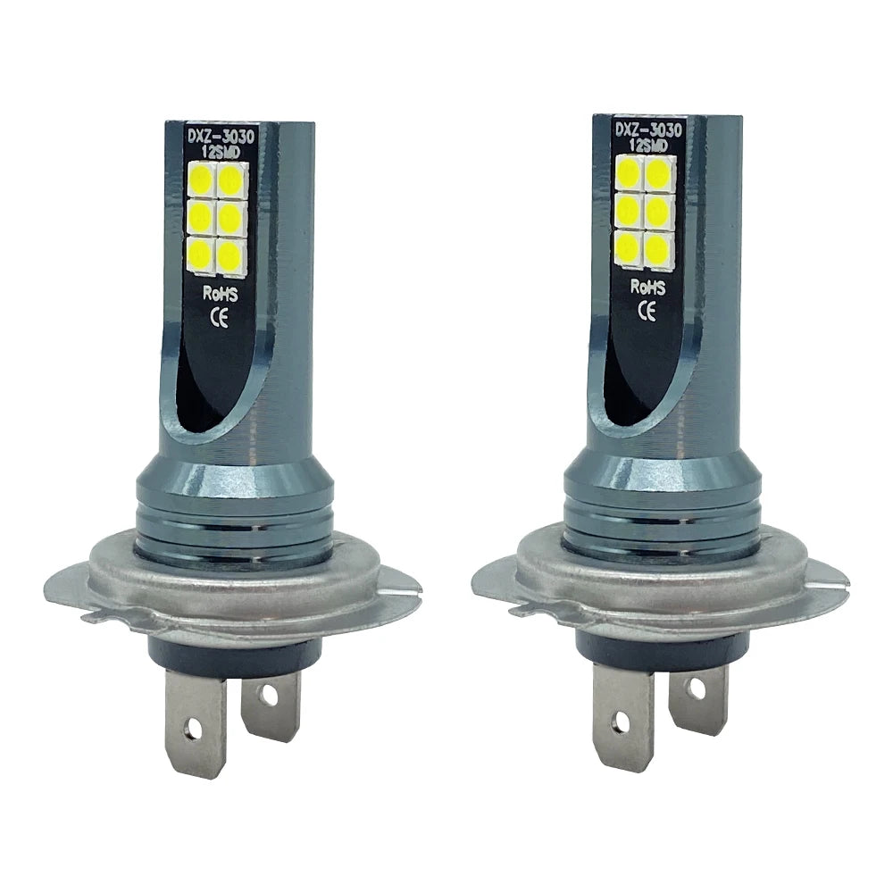 2Pcs 9005 9006 LED Headlight H11 H8 H9 H10 H1 H3