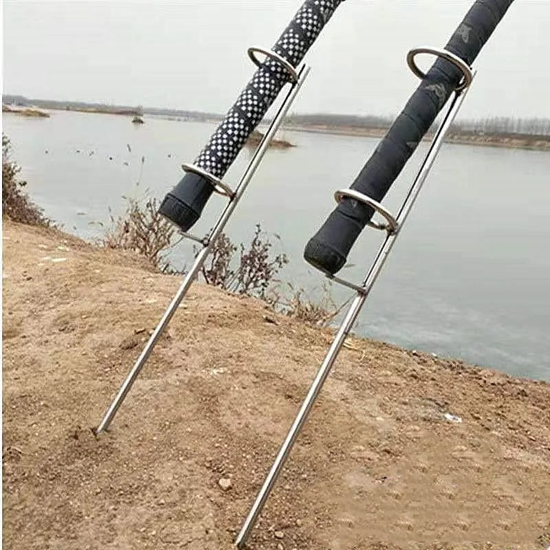30/40cm Double Rings Single Fork Fishing Rod