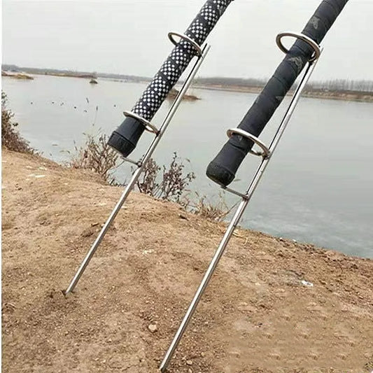 30/40cm Double Rings Single Fork Fishing Rod