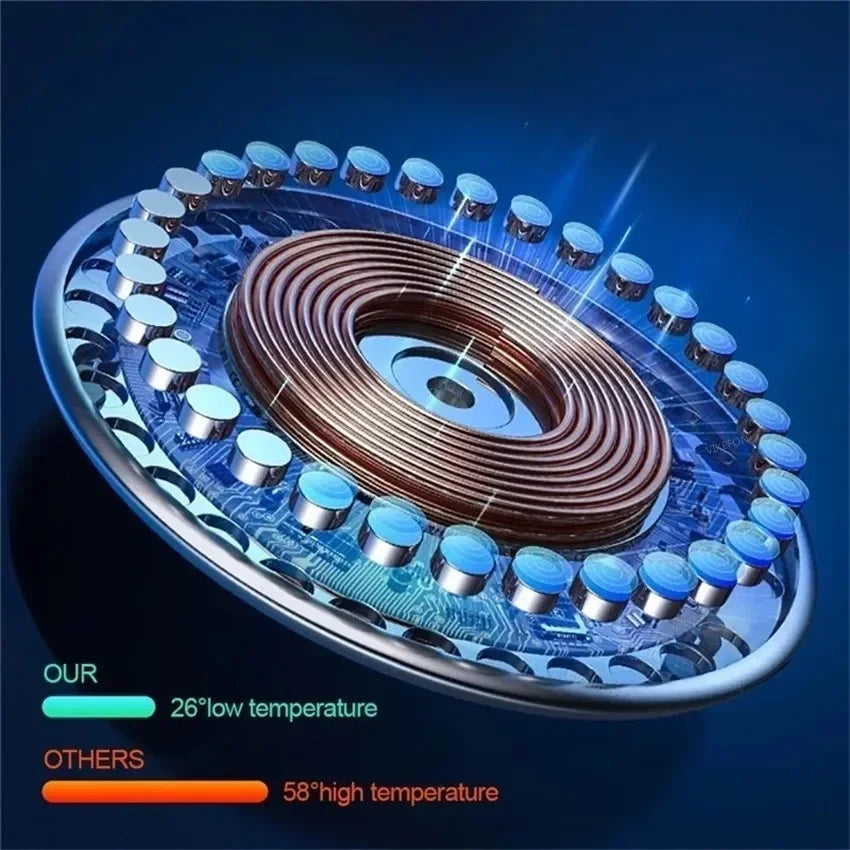100W Magnetic Wireless Charger Pad Phone