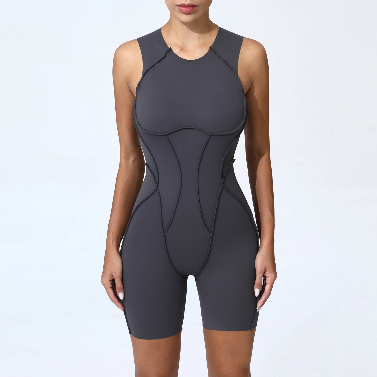 Sports Overalls Padding Sporty Jumpsuit Sportswear Woman