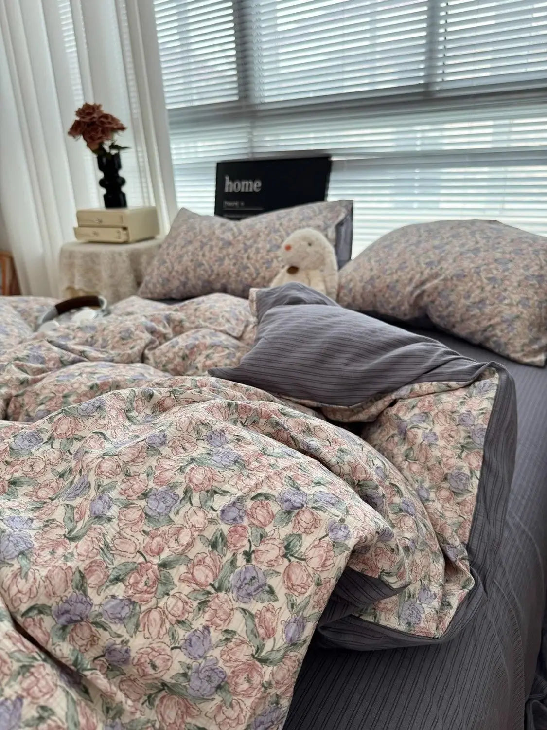 Duvet Cover Set  A-class Ultra Soft Jacquard Double-layer Yarn