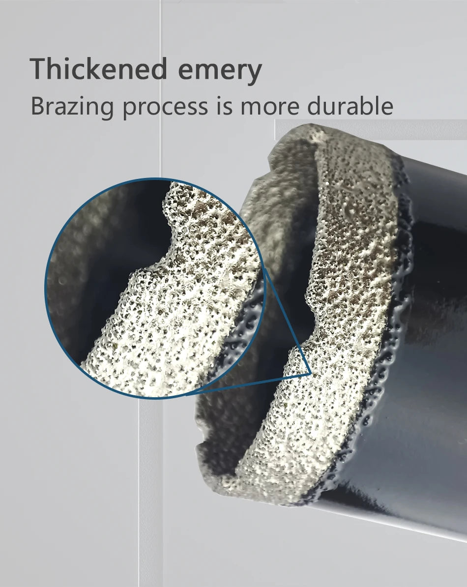 1 Pcs M14 Thread Diamond Dry Vacuum Brazed Drilling Core Bits