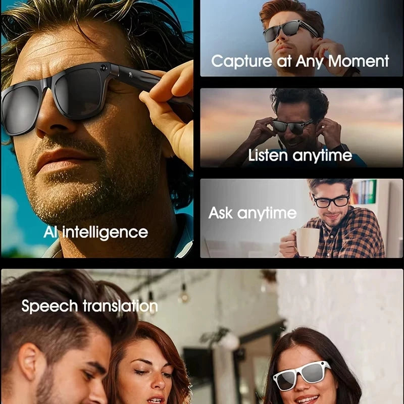 Xiaomi 4K HD AI Smart Glasses With Camera Bluetooth