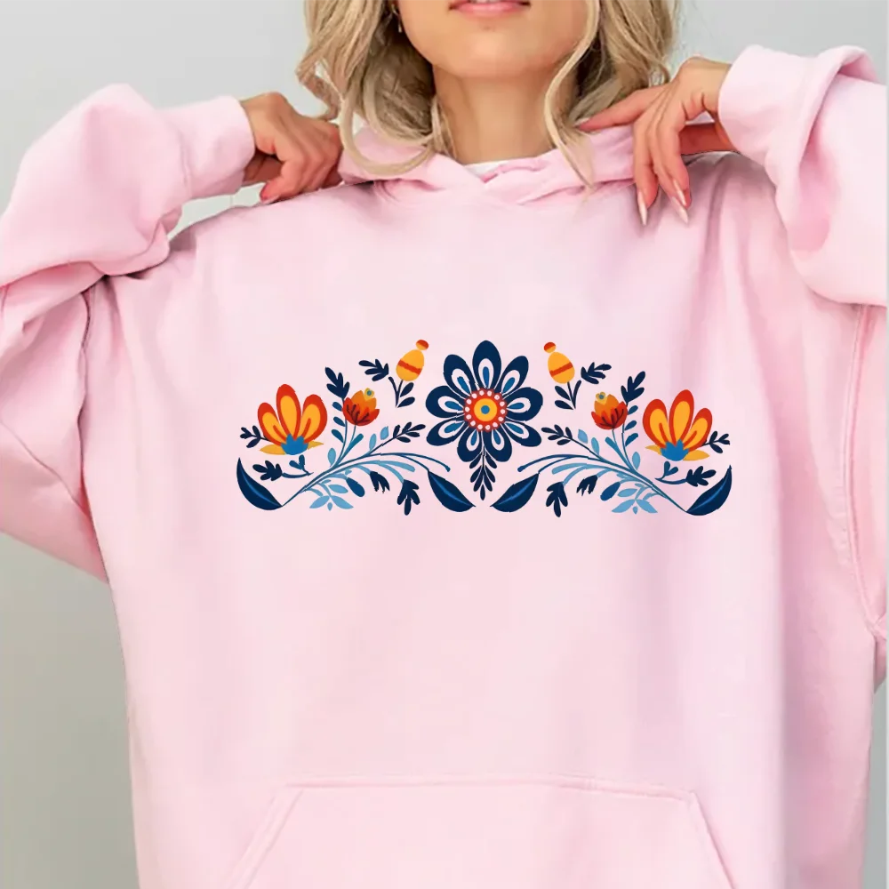Hoodie Women Casual Washed