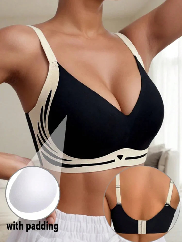 Push-up bh zonder beugel voor dames,