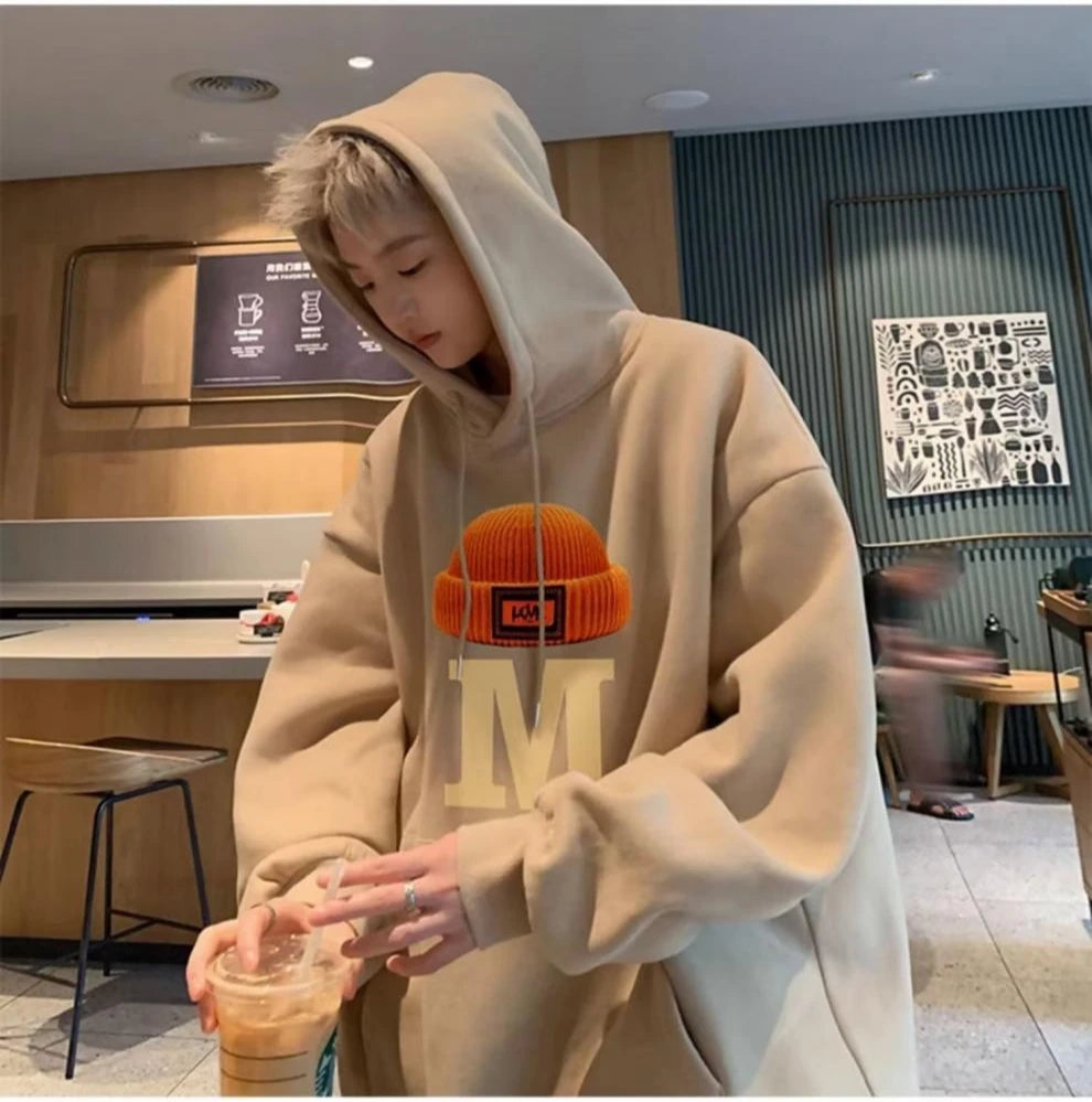 Hooded Hoodie Men's