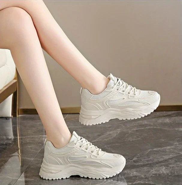 Sneakers Shoes for Women Sports Woman Footwear High on Platform