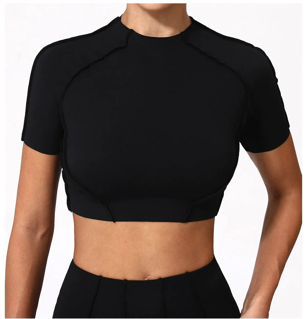 Sports T-shirt Women Fitness Top Short Sleeves Yoga Dance