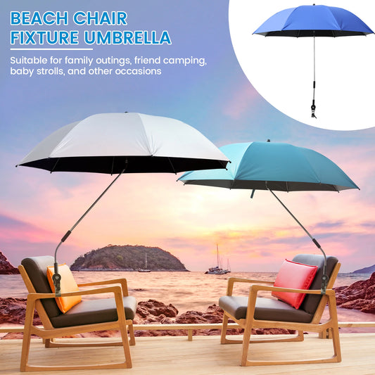 Beach Umbrella Adjustable Shade Umbrella Outdoor
