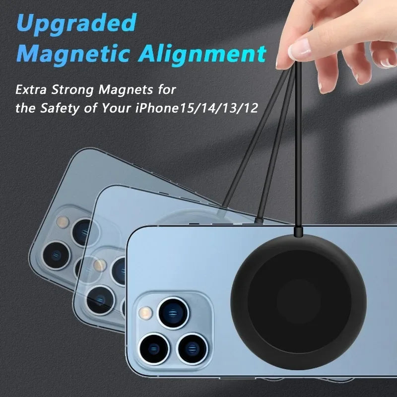 30W Magnetic Wireless Charger Pad for iPhone 15 14 13 12 11 Pro