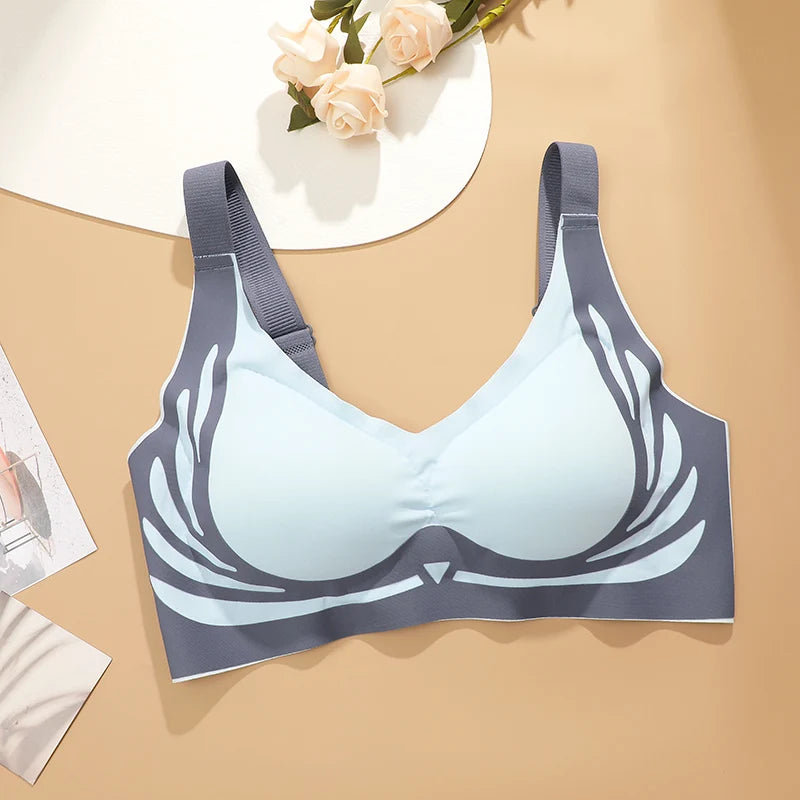 FINETOO Super Gather Draadloze Push-up BH Voor Dames