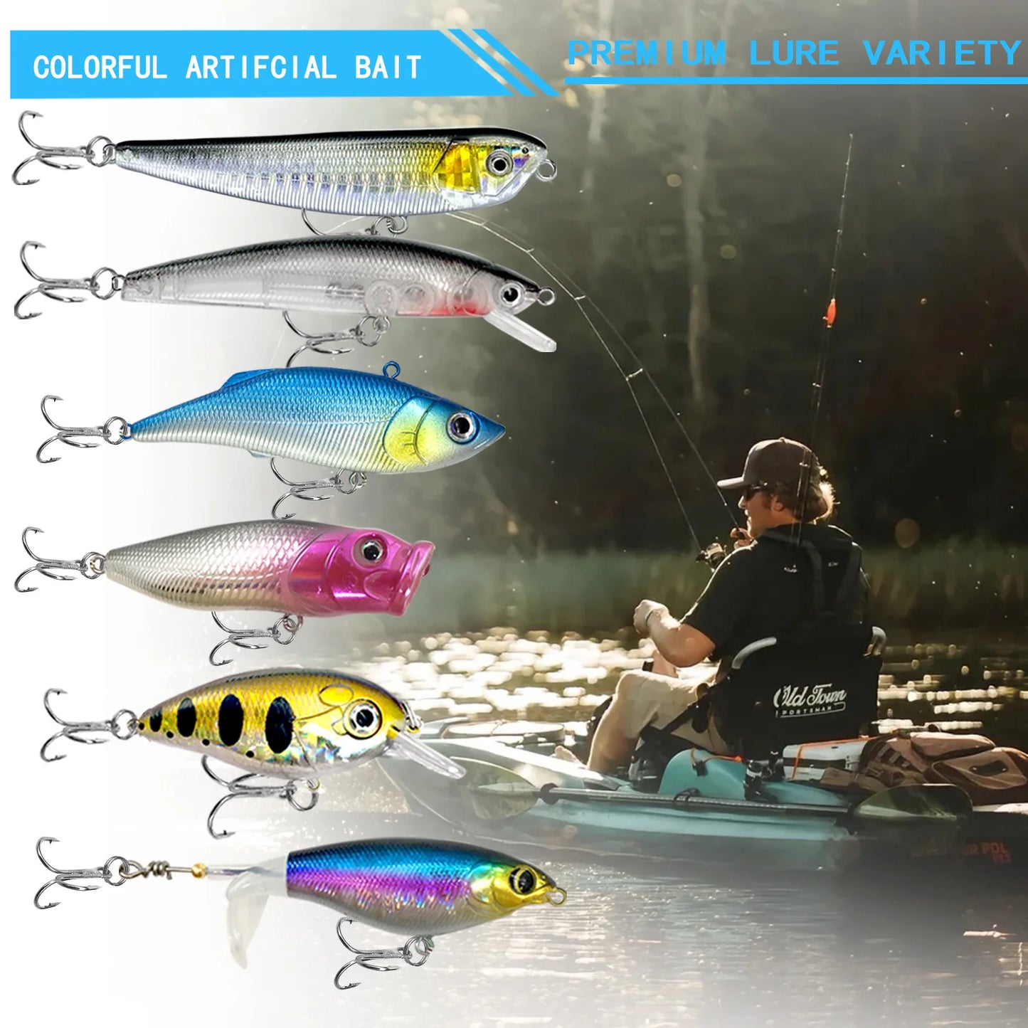 Fishing 26/60/83/122/239/409/410pcs