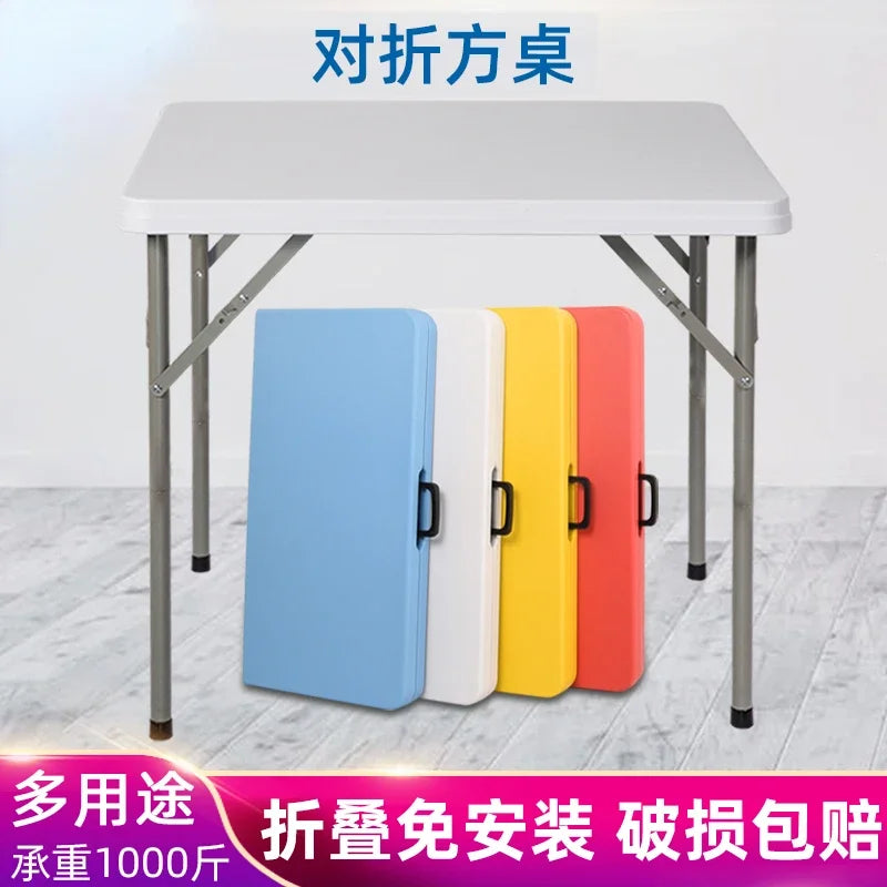 Folding Table Square Dining Table