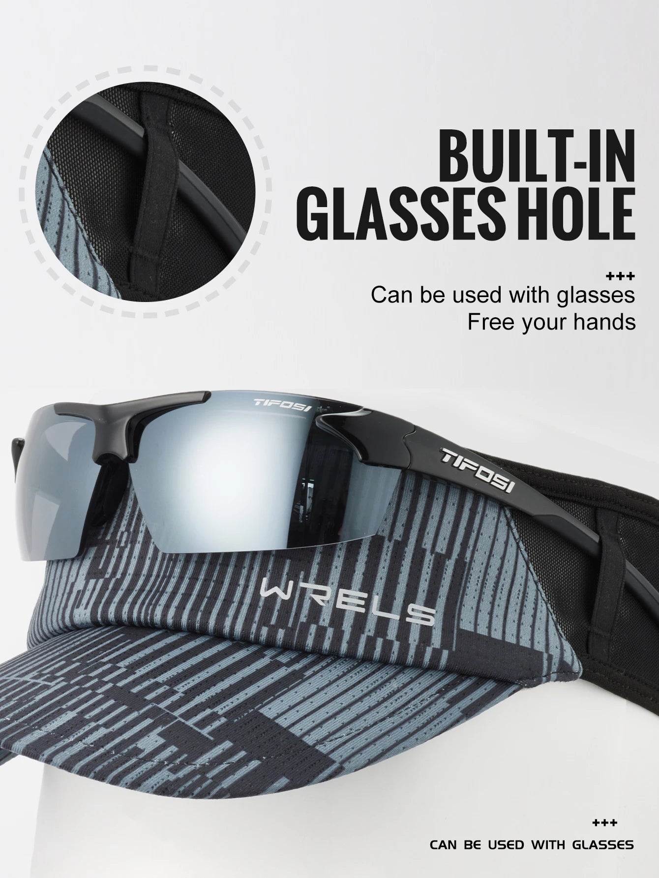 WRELS Sports Sun Visor Hats Adjustable Sun Visor Caps