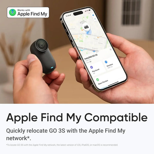 Insta360 GO 3S 4K Tiny Portable Vlogging Camera,