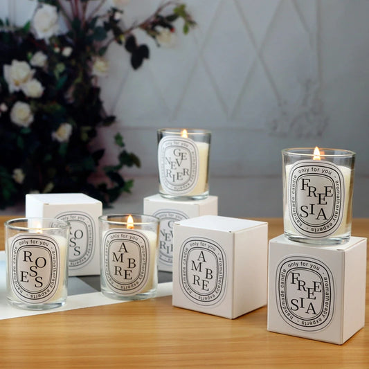 1pc 50g Romantic Transparent Scented Candles
