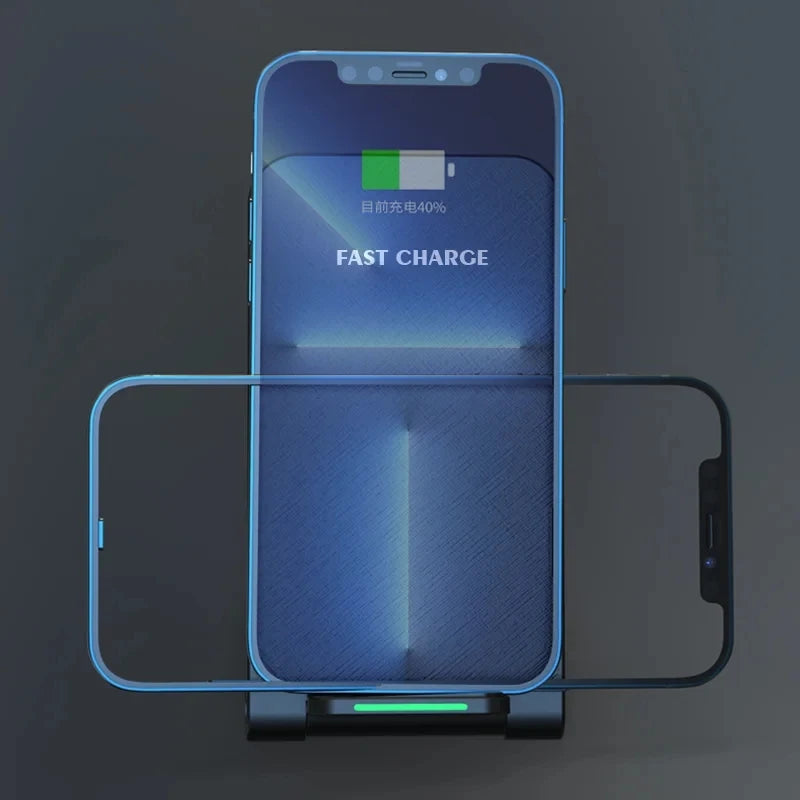 30w Fast Foldable Wireless Charger for Honor 100 Pro Xiaomi