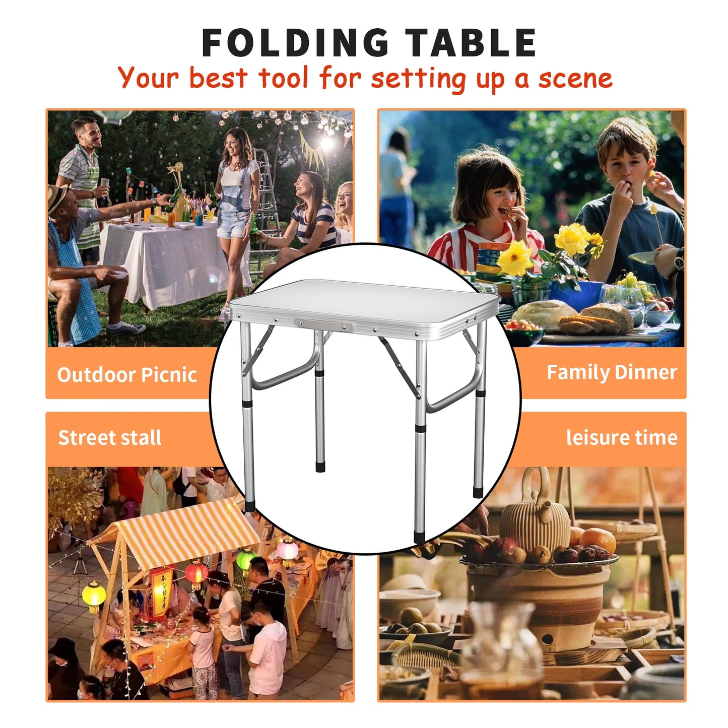 Mini Folding Camping Table,