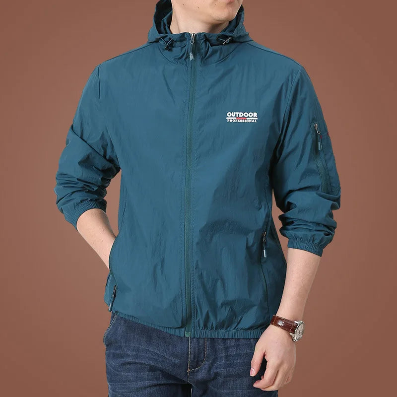 Summer Sun Jacket Men Outdoor