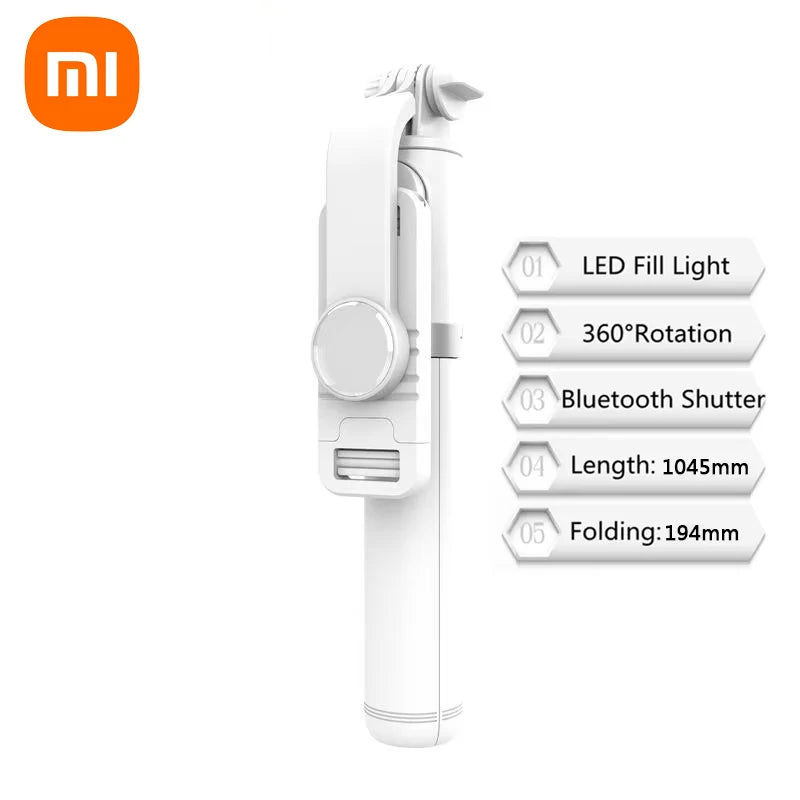 Xiaomi Selfie Stick 1045mm With Wireless Bluetooth LED