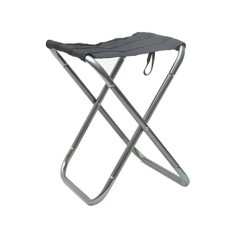 Outdoor Camping Chair Golden Aluminum Alloy